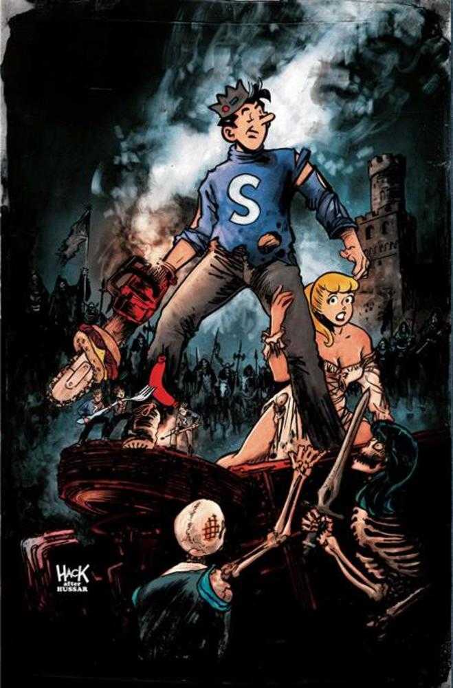 Archie X Army of Darkness #3 CVR P Inc 1:7 Robert Hack Jughead Variant Full Art Variant 04/08/26