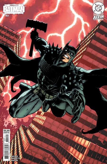 ABSOLUTE BATMAN #21 CVR D DOUG MAHNKE CARD STOCK VAR