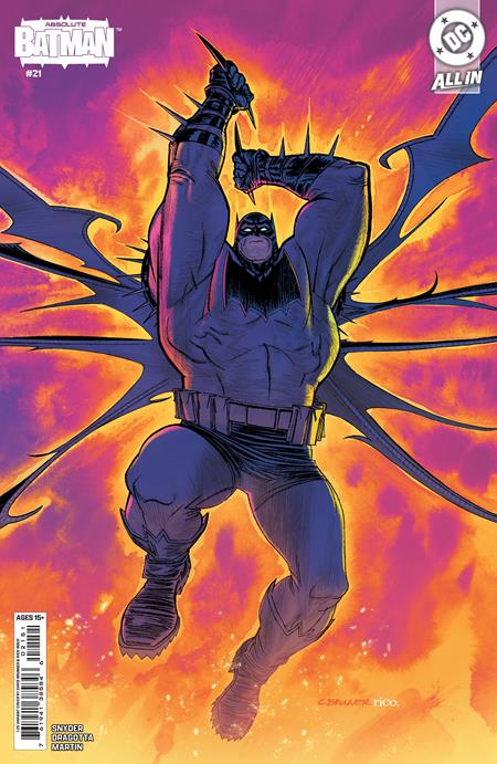 ABSOLUTE BATMAN #21 CVR E INC 1:25 CHRIS BRUNNER CARD STOCK VAR