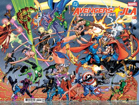 AVENGERS JLA #2 FACSIMILE EDITION CVR A GEORGE PEREZ (OF 4)