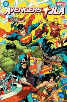 AVENGERS JLA #2 FACSIMILE EDITION CVR B DAN MORA VAR (OF 4)