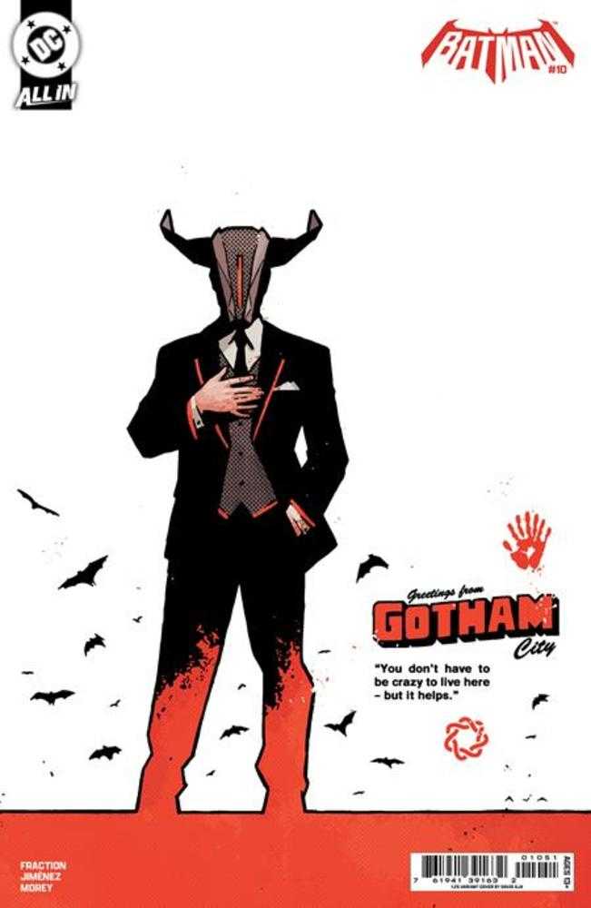 Batman #10 CVR F 1:25 David Aja Card Stock Variant 06/03/26