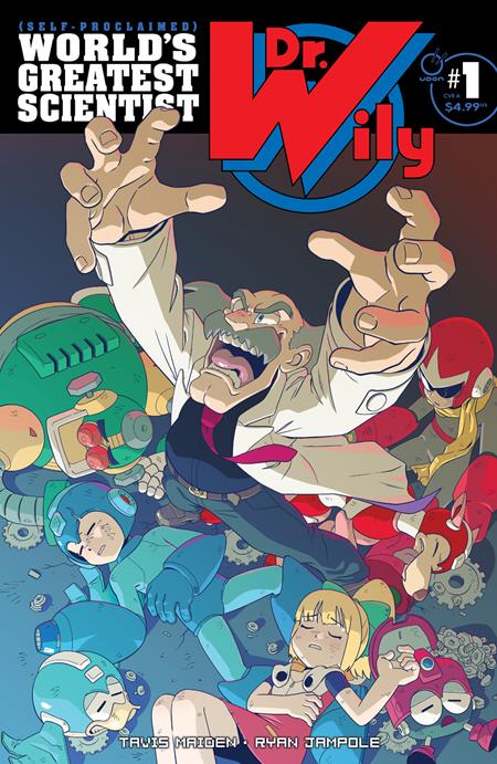 DR WILY #1 ONE SHOT CVR A RYAN JAMPOLE
