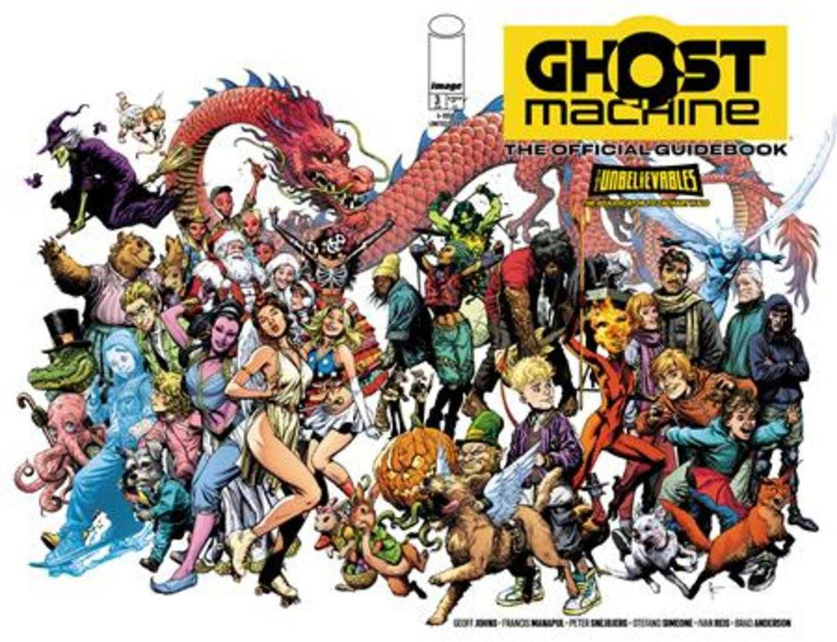 Ghost Machine the Official Guidebook #3 CVR A Gary Frank & Brad Anderson Wraparound 06/03/26 (Of 5)