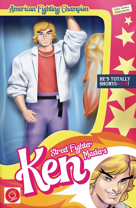 STREET FIGHTER MASTERS KEN #1 ONE SHOT CVR D INC 1:5 JEFFREY CRUZ VAR
