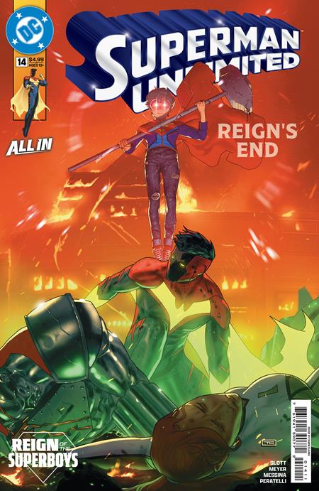 SUPERMAN UNLIMITED #14 CVR A TAURIN CLARKE THE REIGN OF THE SUPERBOYS