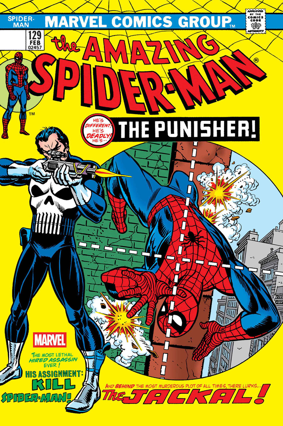AMAZING SPIDER-MAN #129 FACSIMILE EDITION NEW PRINTING 2 CVR A