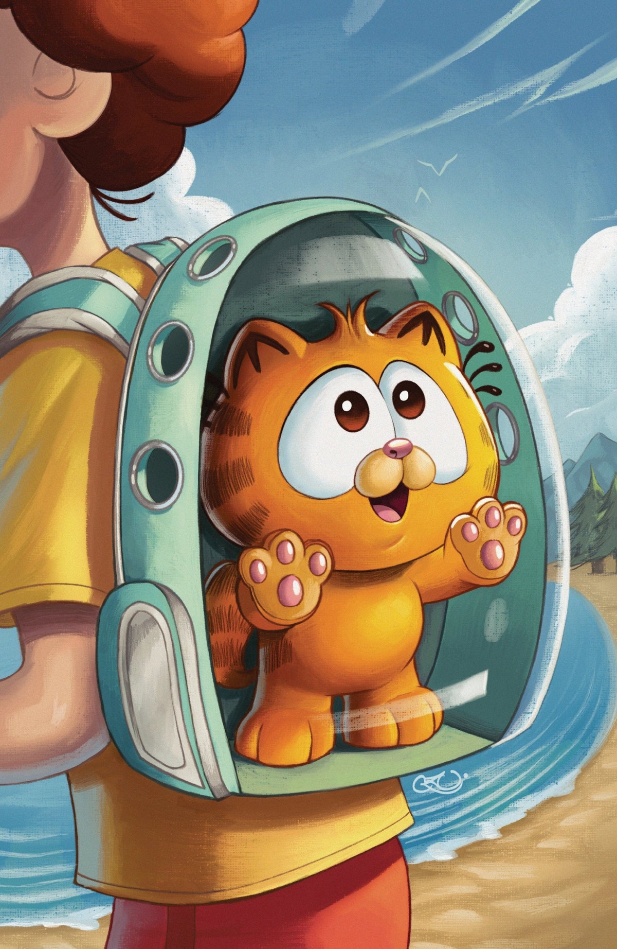Baby Garfield #3 C 1:5 Variant Edition Full Art, Zullo Uminga 06/10/26