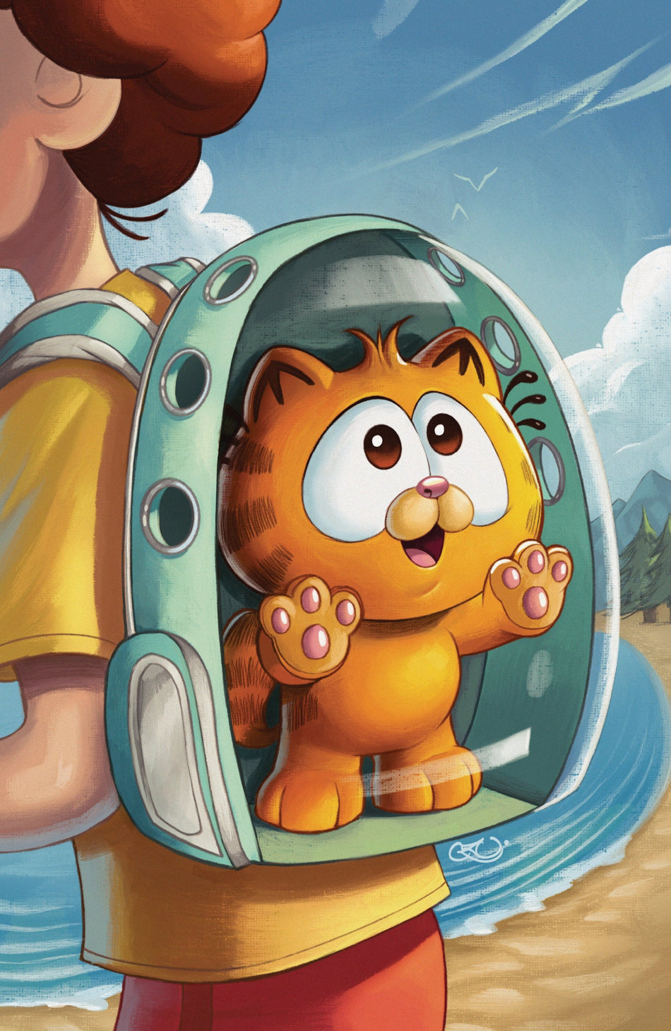 Baby Garfield #3 C 1:5 Variant Edition Full Art, Zullo Uminga 06/10/26