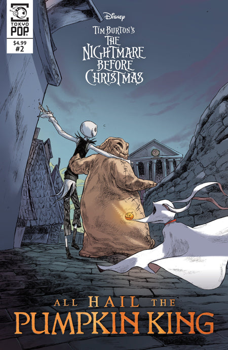 DISNEY TIM BURTONS THE NIGHTMARE BEFORE CHRISTMAS ALL HAIL THE PUMPKIN KING ISSUE #2 CVR A
