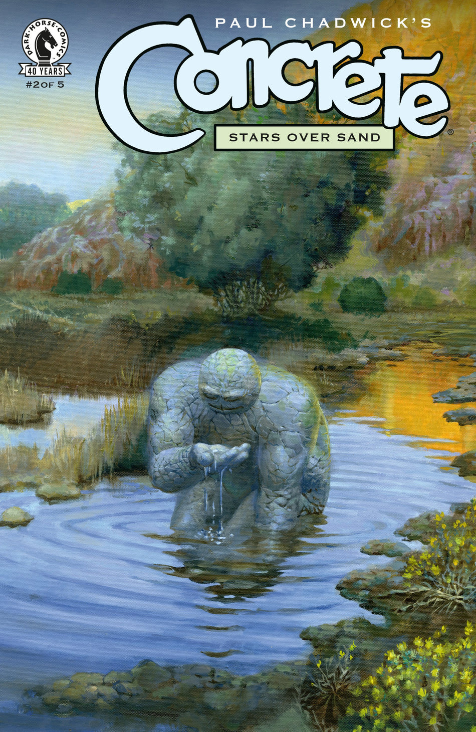 CONCRETE STARS OVER SAND #2 CVR A PAUL CHADWICK