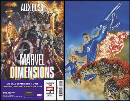Fantastic Four #12 Alex Ross Marvel Dimensions Variant 06/03/26