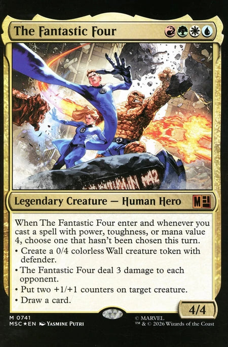 Fantastic Four #12 Magic the Gathering Variant 06/03/26