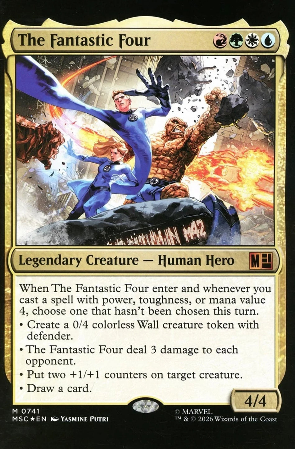 Fantastic Four #12 Magic the Gathering Variant 06/03/26