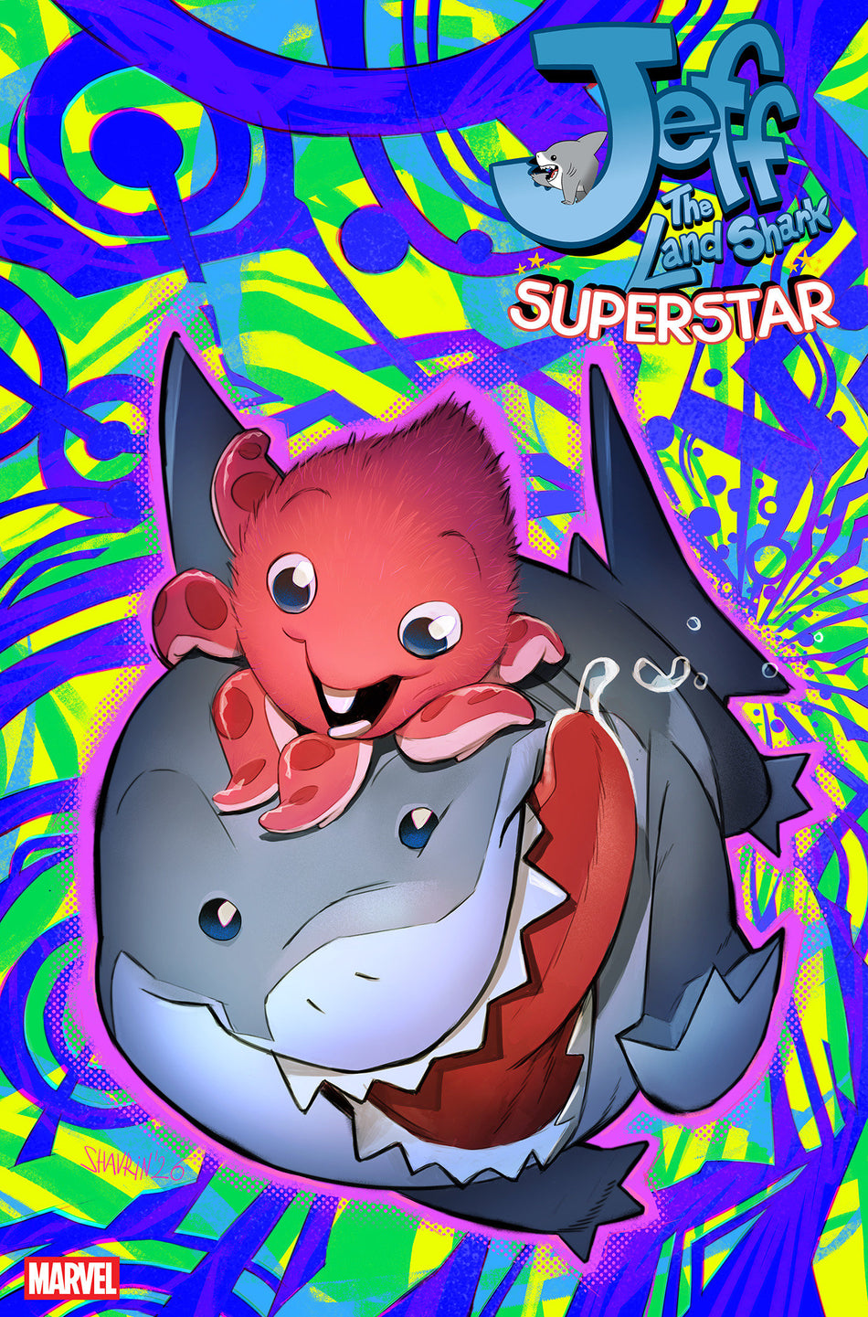 JEFF THE LAND SHARK SUPERSTAR #1 IVAN SHAVRIN VAR 1:25 INCV