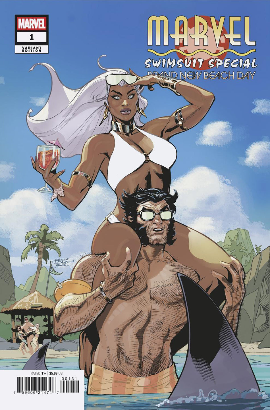 MARVEL SWIMSUIT SPECIAL BRAND NEW BEACH DAY #1 TERRY DODSON VAR CVR C