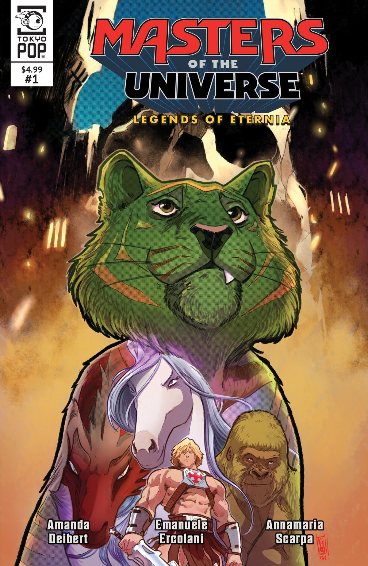Masters of the Universe Legends of Eternia #1 CVR A