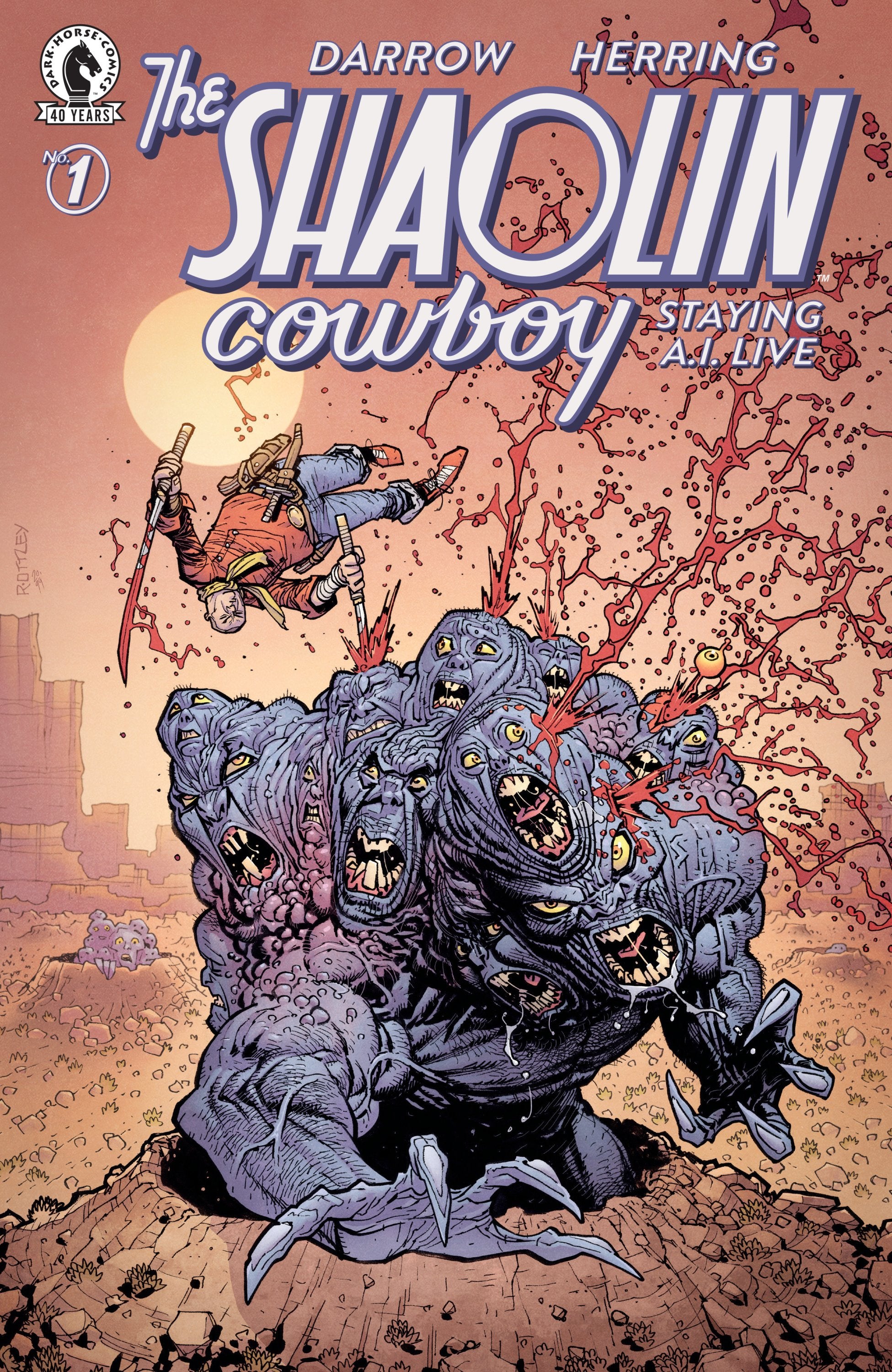 SHAOLIN COWBOY STAYING AILIVE #1 CVR B RYAN OTTLEY