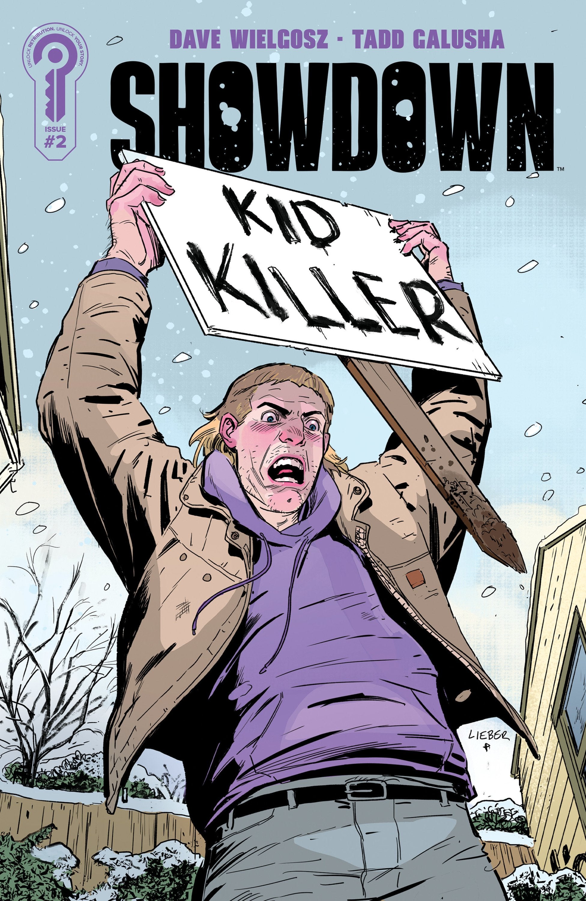 SHOWDOWN ##2 COVER A STEVE LIEBER CVR A