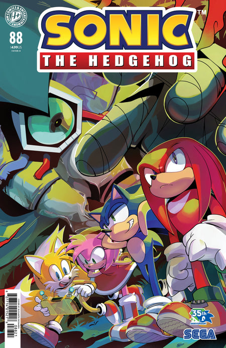 SONIC THE HEDGEHOG #88 VAR B RICHARDS CVR B