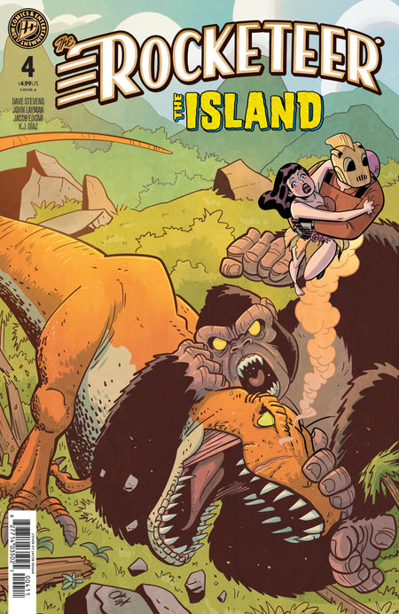 ROCKETEER THE ISLAND #4 COVER A EDGAR CVR A
