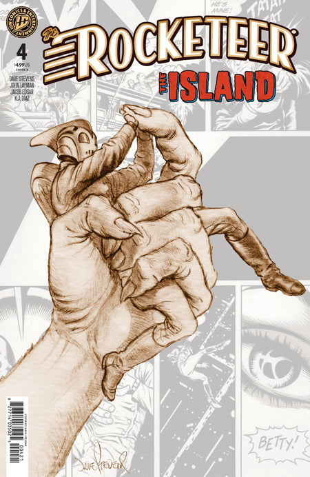 ROCKETEER THE ISLAND #4 VAR B STEVENS CVR B