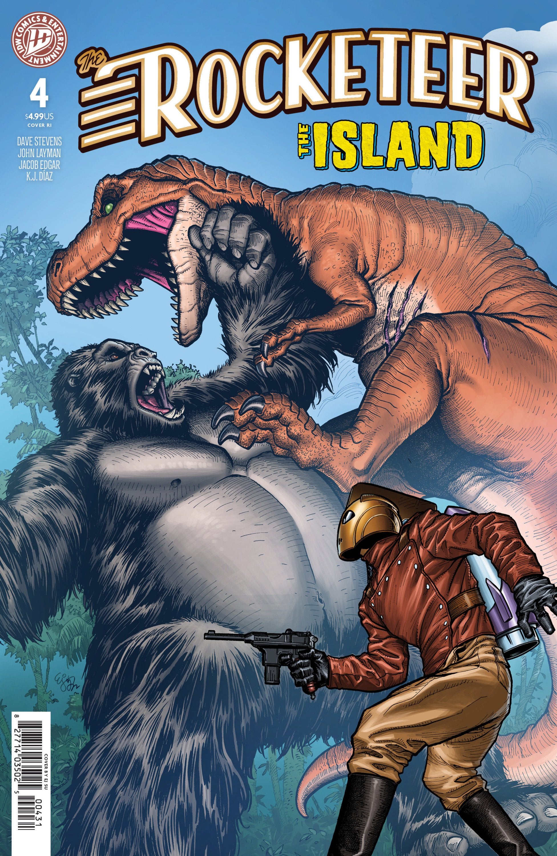 ROCKETEER THE ISLAND #4 VAR RI 10 SU CVR C 1:10 INCV