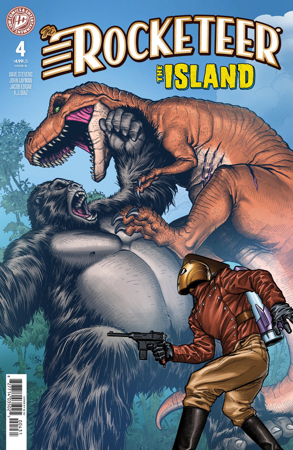 ROCKETEER THE ISLAND #4 VAR RI 10 SU CVR C 1:10 INCV