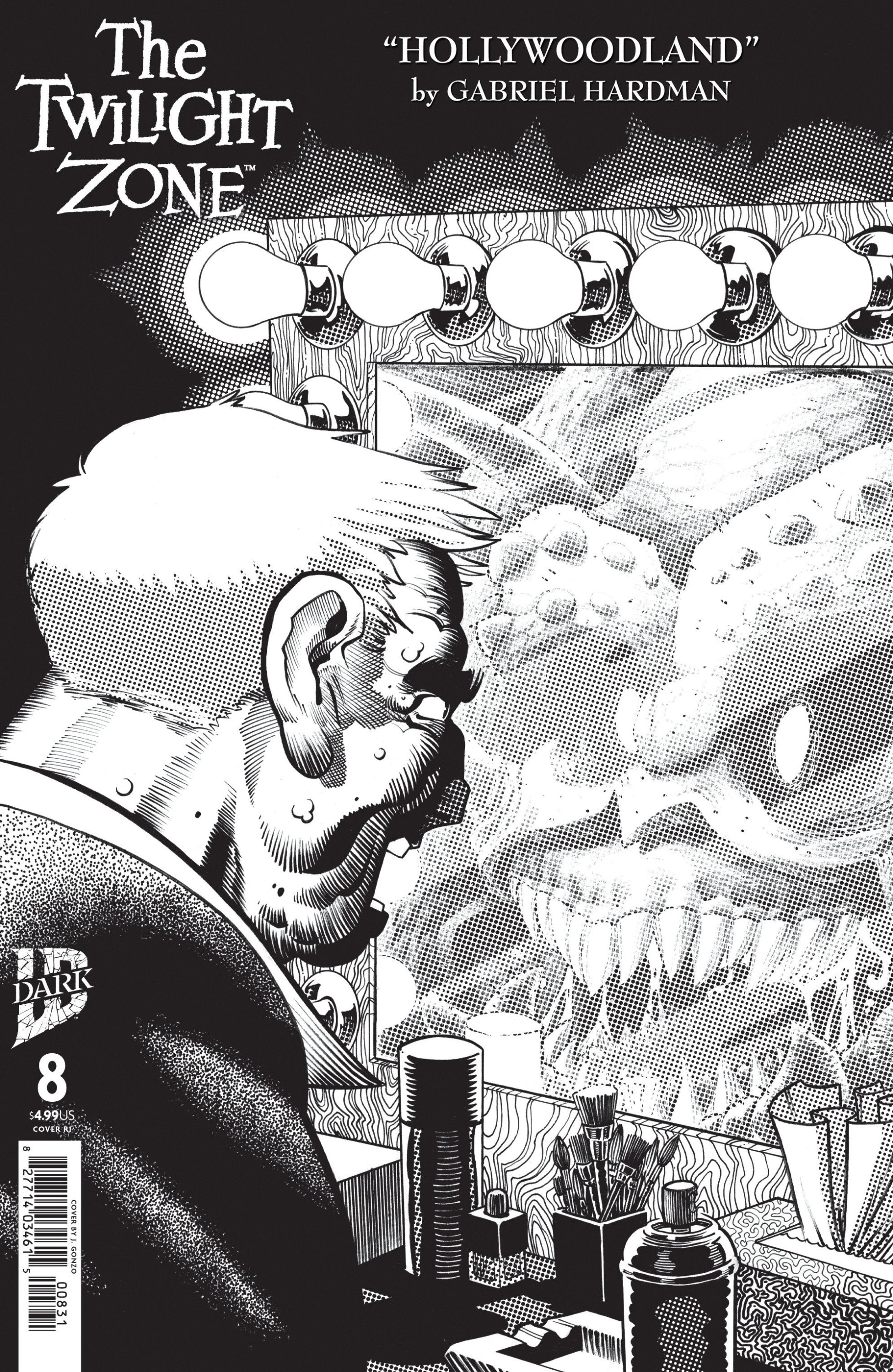 TWILIGHT ZONE #8 VAR RI 15 J GONZO CVR C 1:15 INCV