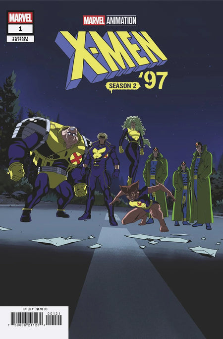 X-Men '97 Season Two #1 Marvel Animation Variant 06/03/26