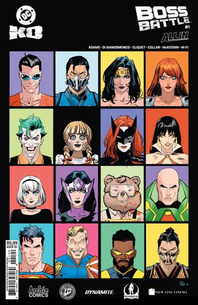 DC K.O. Boss Battle #1 One Shot 2nd Print CVR B Dan Mora Card Stock Variant 04/29/26