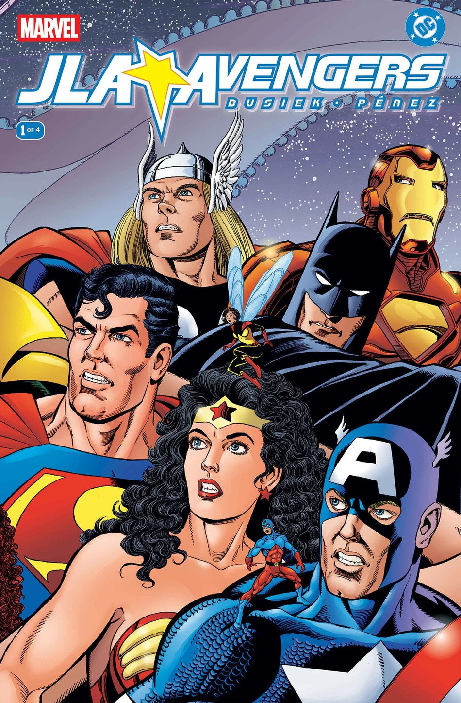 JLA/Avengers #1 Facsimile Edition Foil Wraparound Variant 05/27/26