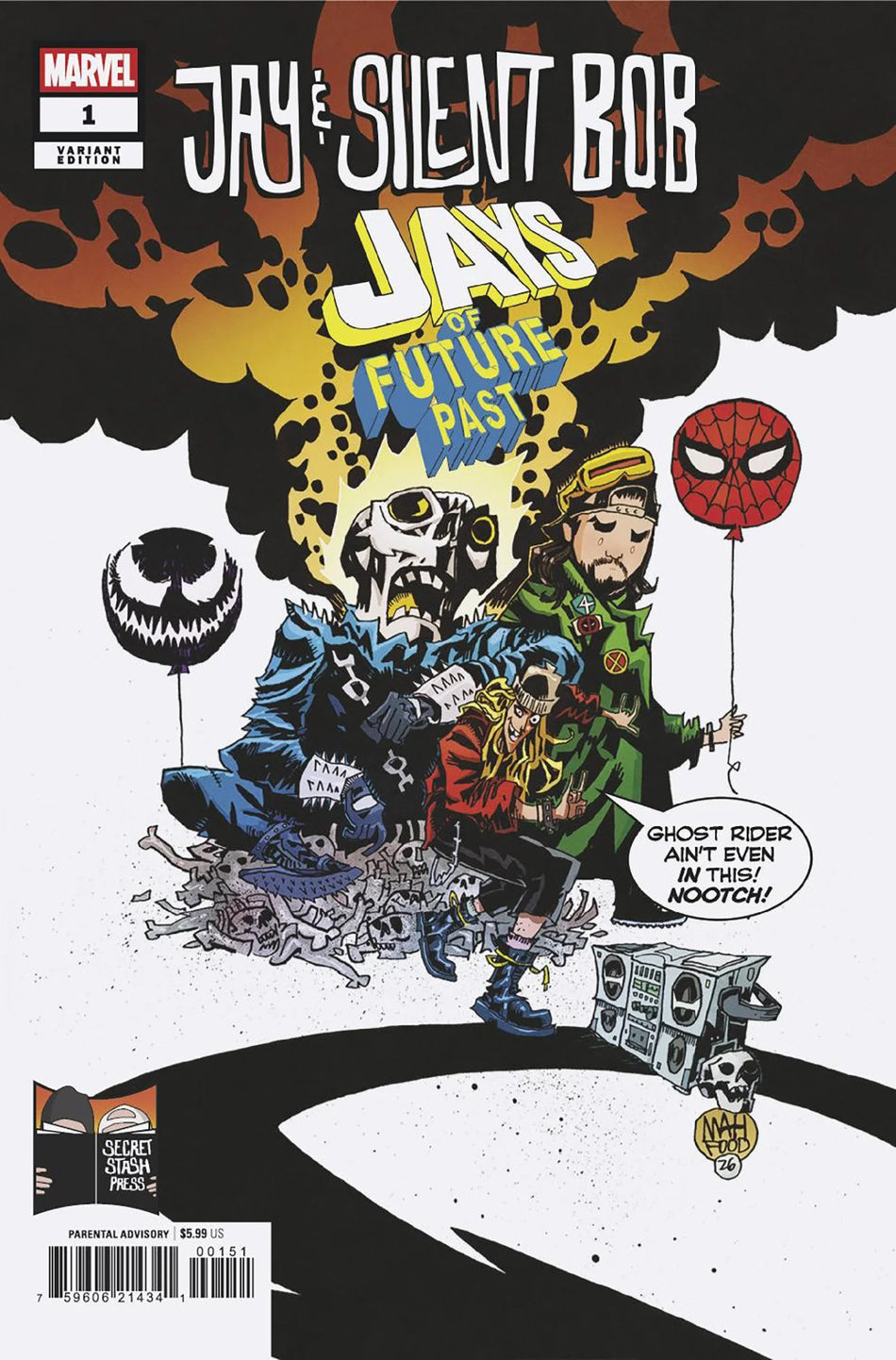 Jay & Silent Bob Jays of Future Past #1 Jim Mahfood Variant 06/10/26
