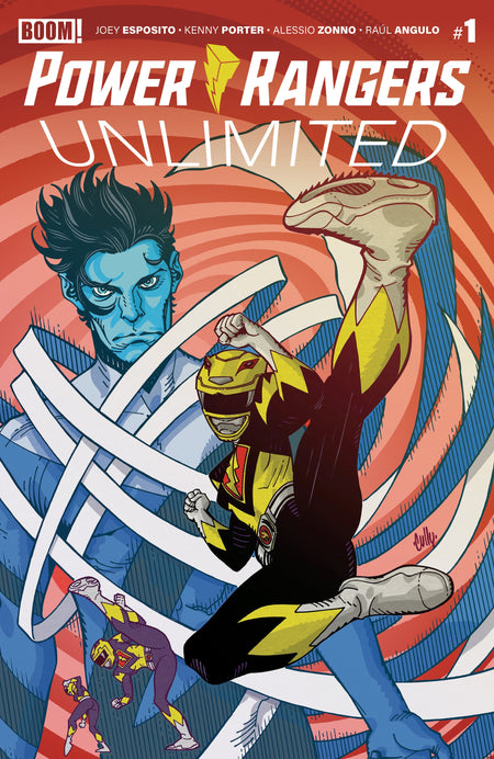 POWER RANGERS UNLIMITED #1 B VAR DRESSED HAMNER CVR B