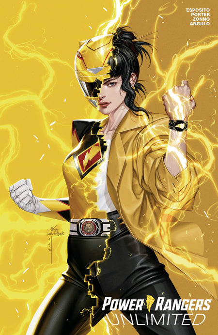 POWER RANGERS UNLIMITED #1 K FOC REVEAL VAR DRESSED LEE CVR A