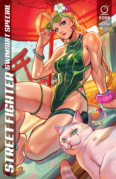 STREET FIGHTER SWIMSUIT SPECIAL 2026 #1 ONE SHOT CVR B REIQ CAT VAR