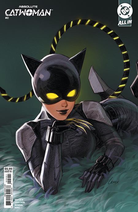 ABSOLUTE CATWOMAN #2 CVR B LESLEY LEIRIX LI CARD STOCK VAR (OF 6)