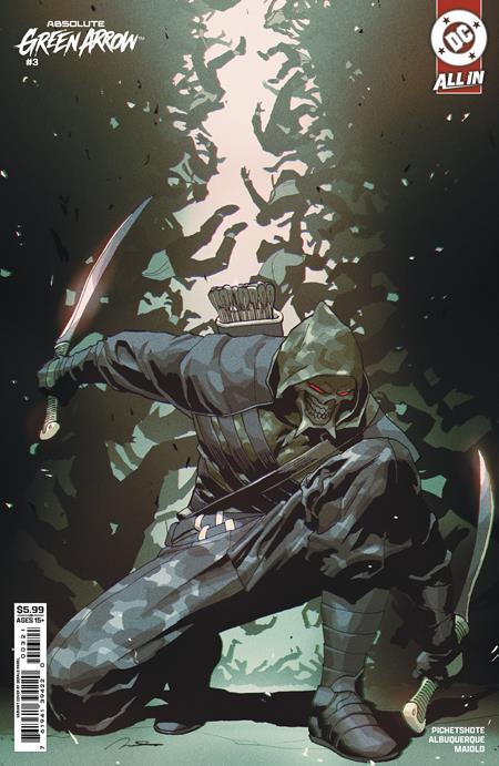 ABSOLUTE GREEN ARROW #3 CVR B GERALD PAREL CARD STOCK VAR (OF 6)