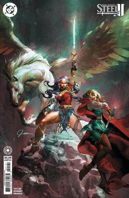 DARK KNIGHTS OF STEEL II #1 CVR D GERALD PAREL CARD STOCK VAR (OF 12)