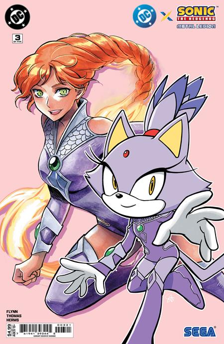 DC X SONIC THE HEDGEHOG THE METAL LEGION #3 CVR B SAOWEE CARD STOCK VAR (OF 5)