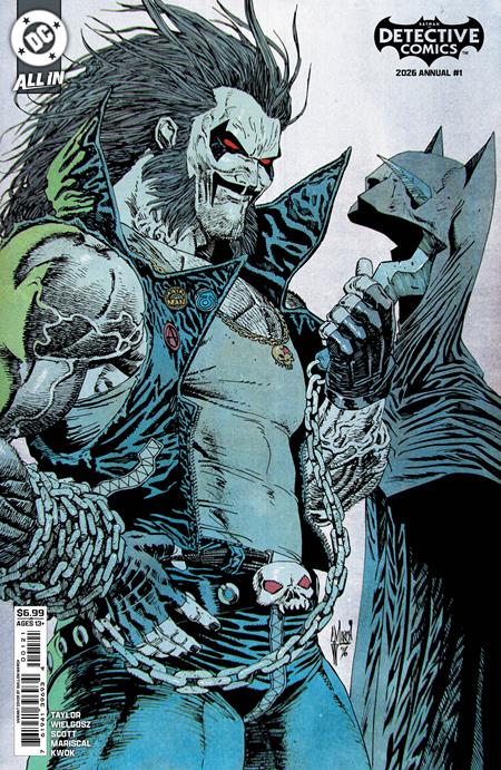 DETECTIVE COMICS 2026 ANNUAL #1 ONE SHOT CVR B GUILLEM MARCH CARD STOCK VAR