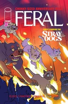 FERAL #25 CVR A TONY FLEECS & TRISH FORSTNER WRAPAROUND