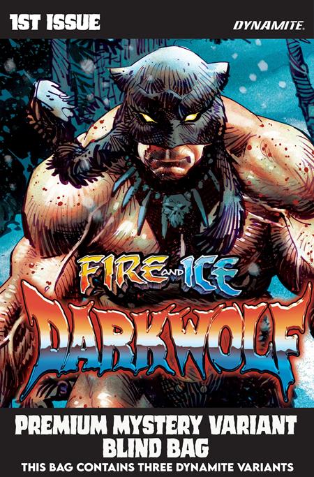 FIRE AND ICE DARKWOLF #1 CVR G PREMIUM MYSTERY BLIND BAG VAR