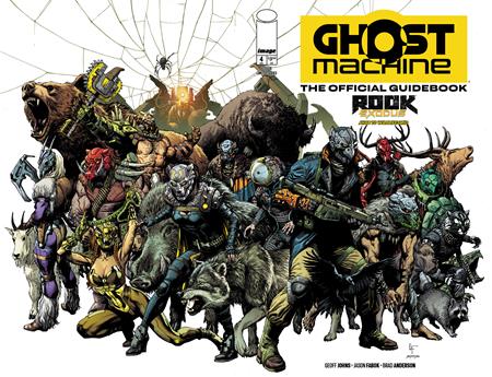 GHOST MACHINE THE OFFICIAL GUIDEBOOK #4 CVR A GARY FRANK & BRAD ANDERSON WRAPAROUND (OF 5)