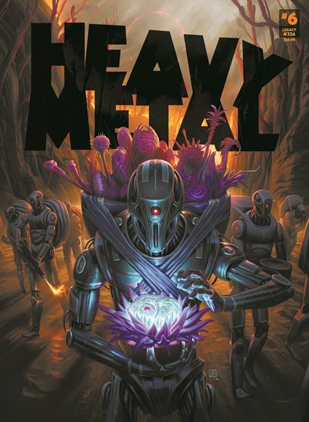 HEAVY METAL MAGAZINE #6 CVR A FLAVIO GRECO PLAGIA