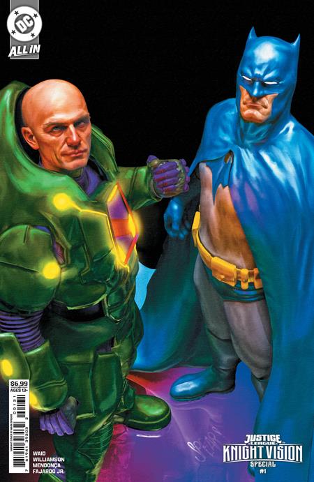JUSTICE LEAGUE KNIGHT VISION SPECIAL #1 ONE SHOT CVR C MARK SPEARS CARD STOCK VAR
