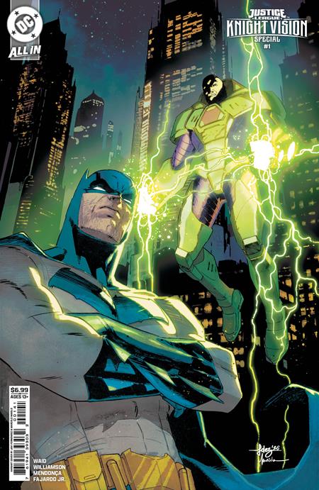 JUSTICE LEAGUE KNIGHT VISION SPECIAL #1 ONE SHOT CVR D JAVIER FERNANDEZ CARD STOCK VAR