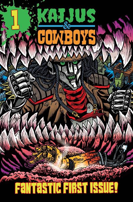 KAIJUS & COWBOYS #1 CVR A FRANKIE B WASHINGTON (OF 12)