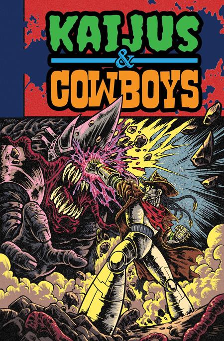 KAIJUS & COWBOYS #1 CVR B FERXPAIN EC COMICS HOMAGE VAR (OF 12)