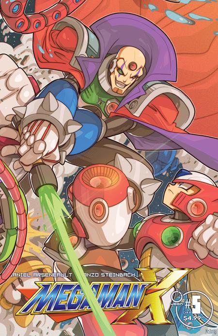 MEGA MAN X #5 CVR B EDWIN HUANG VAR (OF 5)